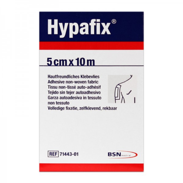 Hypafix 5 cm x 10 metros: Esparadrapo de tejido Hypafix 5 cm x 10 metros: Esparadrapo de tejido